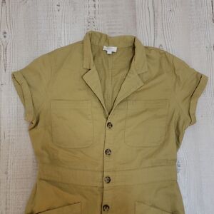 LOFT Olive Jumpsuit